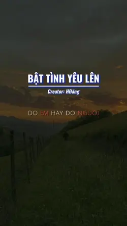 Do em hay do người