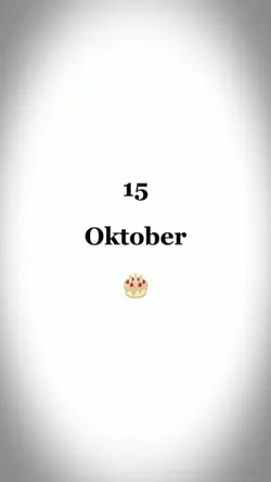 HBD, 15 OKTOBER