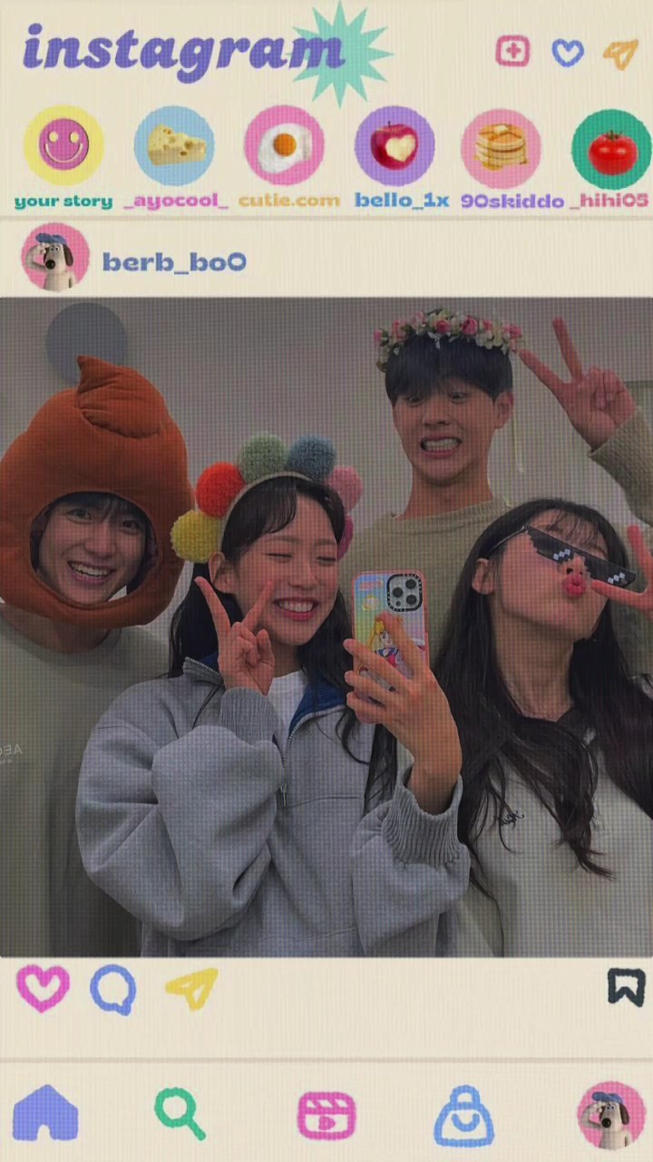 Mẫu Instagram cute