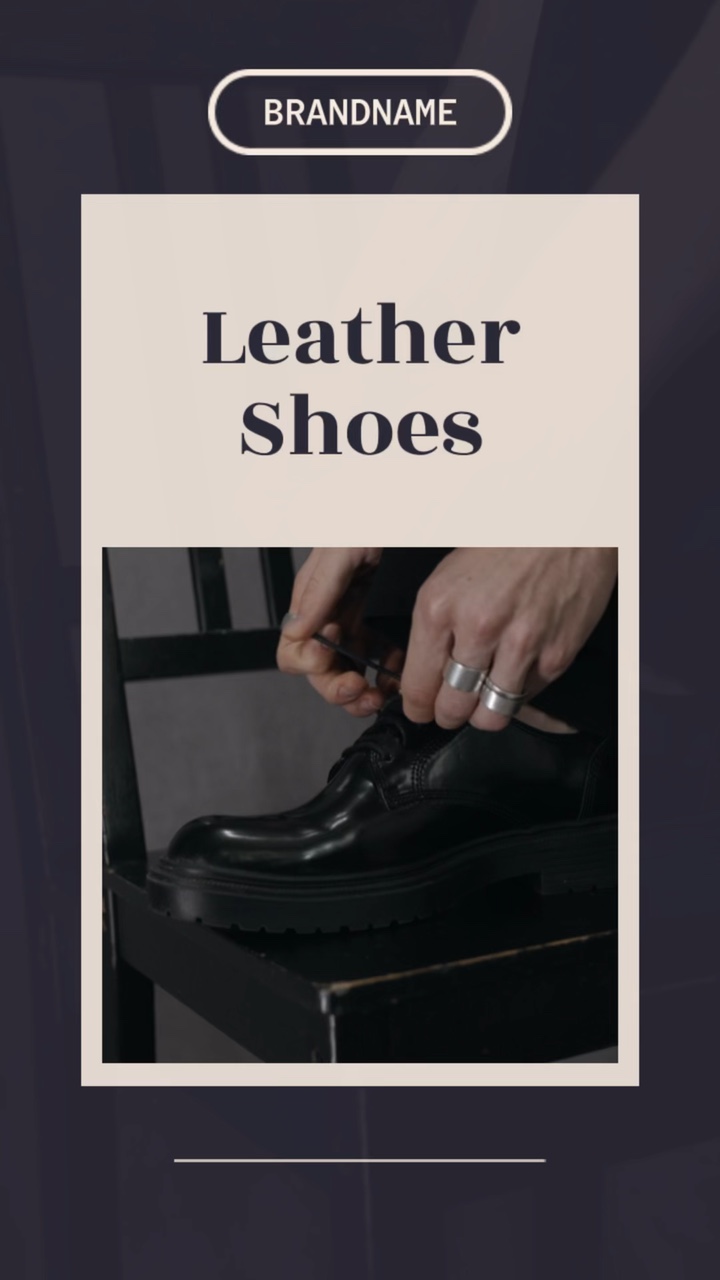 Style de magazine de haute couture pour les chaussures en cuir pour hommes