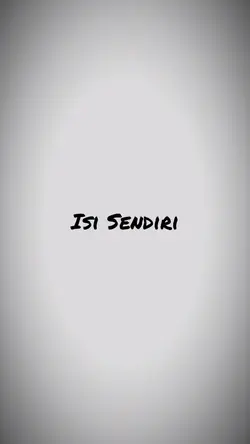 Teks Isi Sendiri