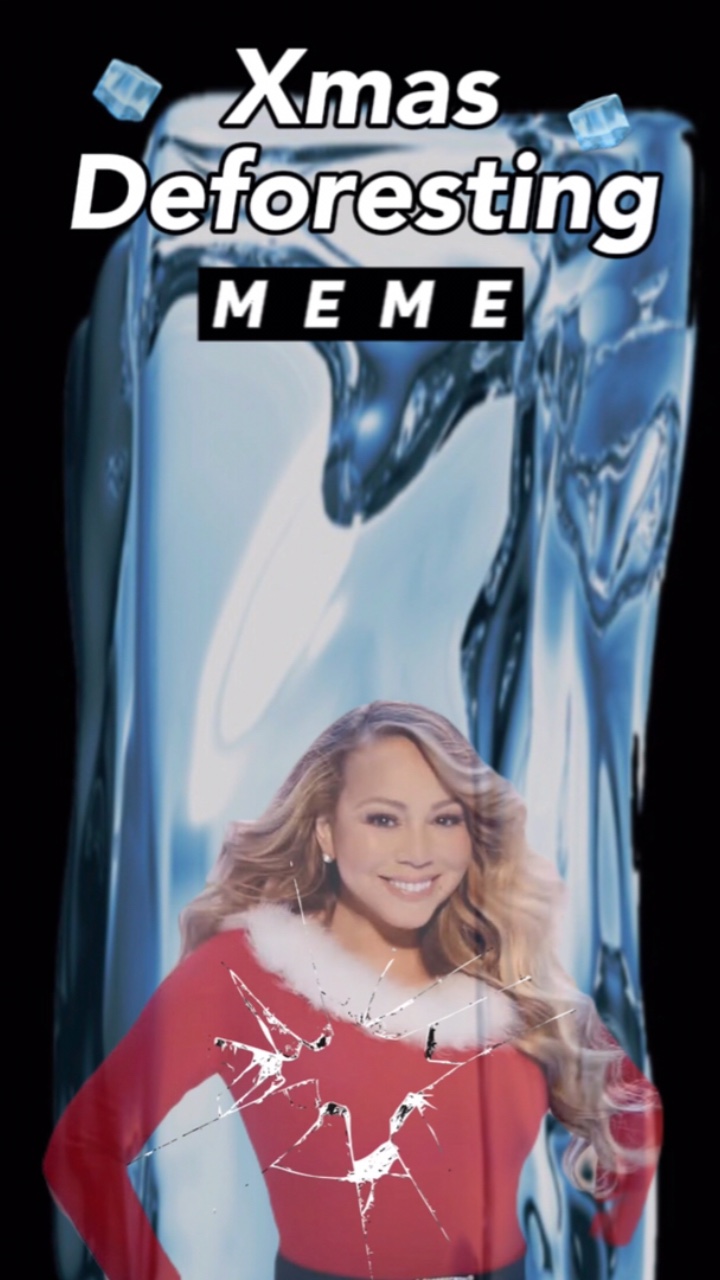 Deforestación navideña