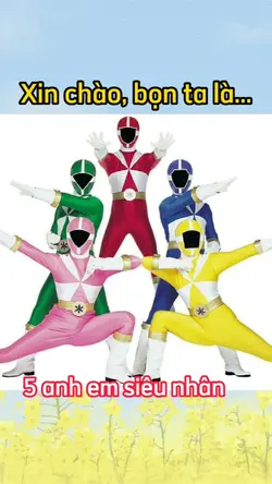 5 anh em siêu nhân 