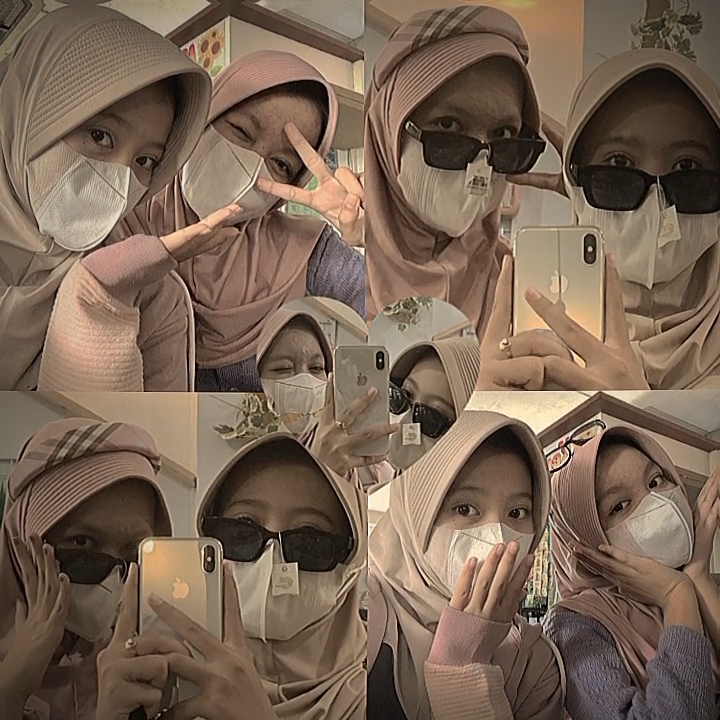 5 foto bareng bestie