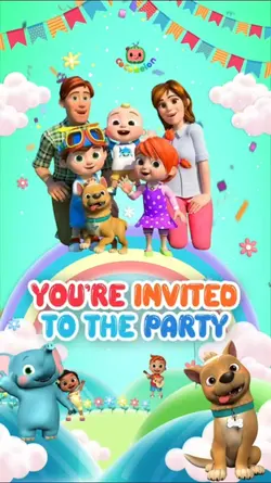 undangan ultah anak