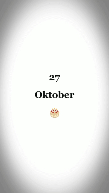 Hbd 27 Oktober