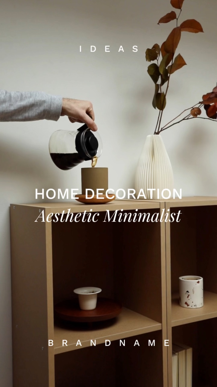 Promosyon Mobilya Ürünü için Minimalist Stil Ev Dekorasyonu Fikirleri