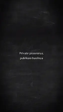 Private Prosesnya