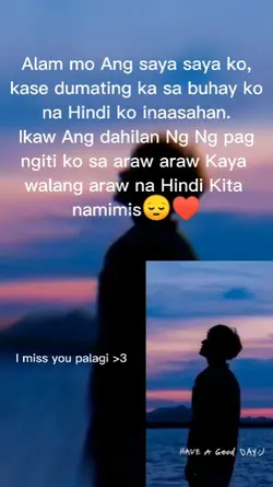 I miss you palagi