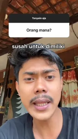 Orang Mana ?
