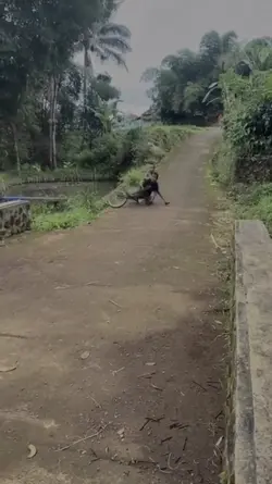 jatuh dr sepeda