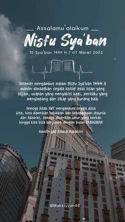 Nisfu Sya'ban 15sybn