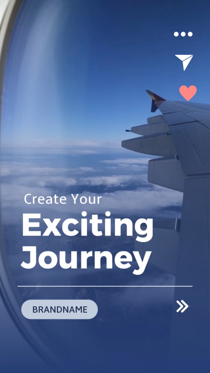 Modern Ui Style Travel Display