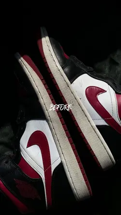 Before & after clean