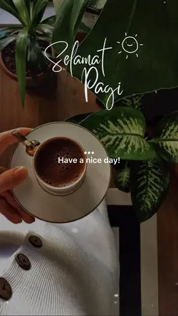 Selamat pagi✨