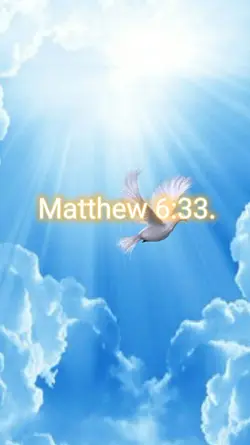 Matthew 6:33.