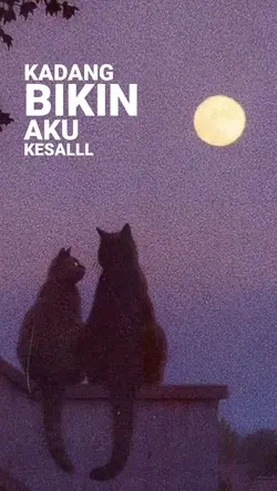 tiba tiba aku melaya