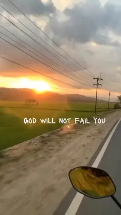 God will not fail U