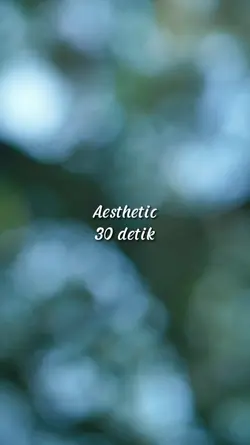 Aesthetic 30 detik 