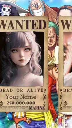 One piece Wanted