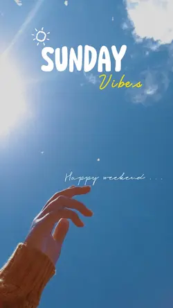 Suday vibes