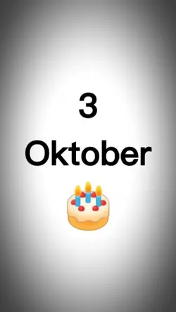 Ultah 3 Oktober