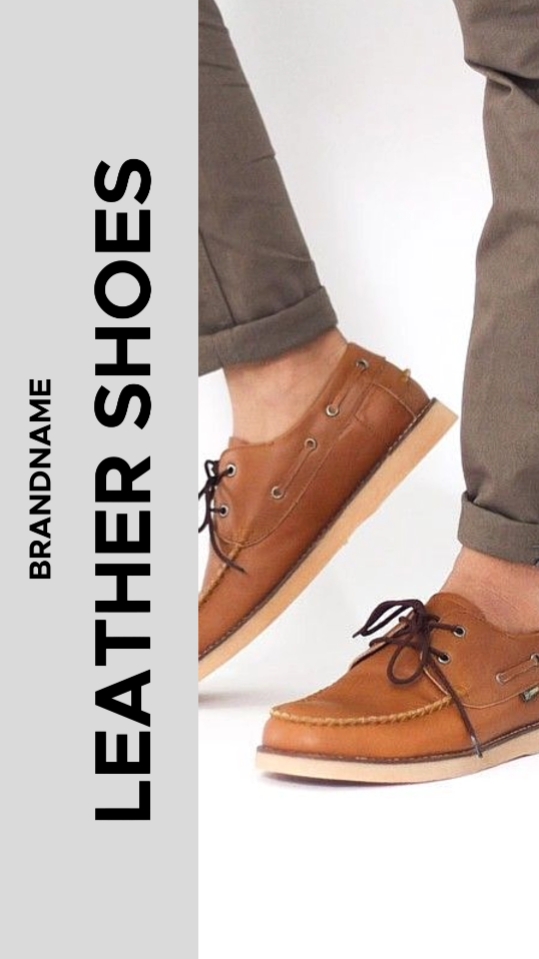 Men's Leather Shoes Display 