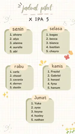 Ver Senin-Jumat