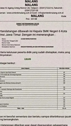  moga naik kelas 