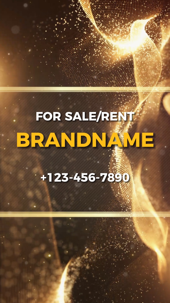 Luxury Golden Real-estate Promo