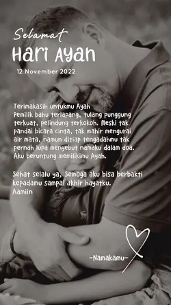 Selamat Hari Ayah