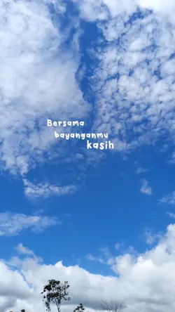 bersama bayanganmu