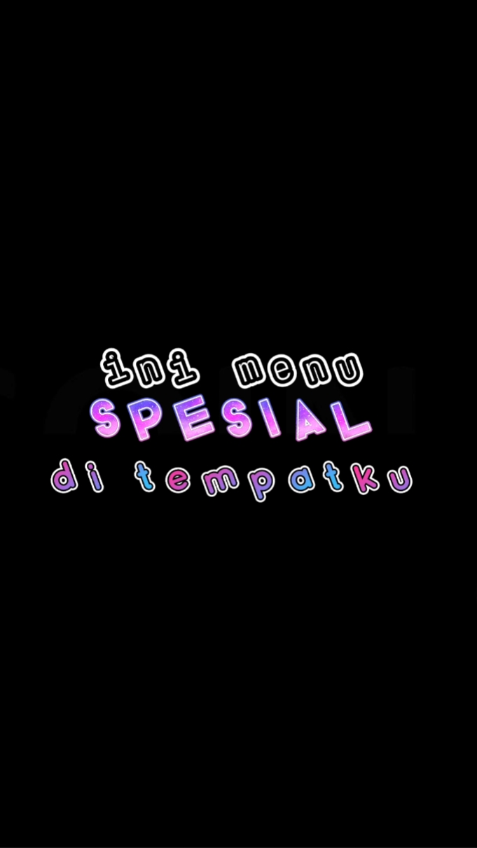 Menu special