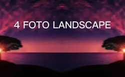 4 foto landscape