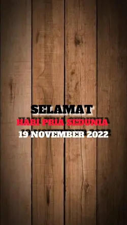 hari pria sedunia