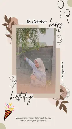 HBD 15 Okt