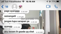 Ss chat berjalan