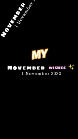 November Wishes
