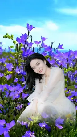 Cánh đồng hoa tím