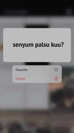 senyum palsu ku?
