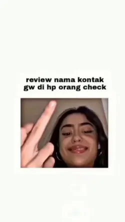 riview nama kontak 