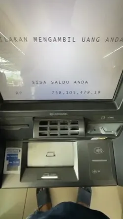Prank saldo ATM