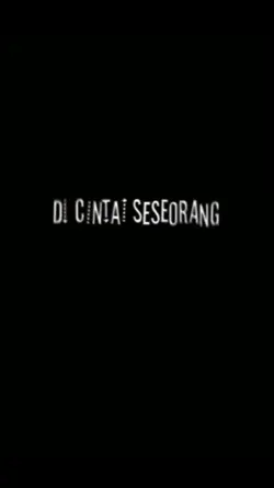 Dicintai seseorang 