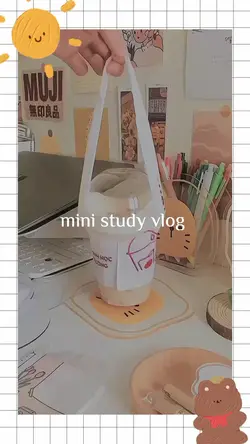 mini study vlog