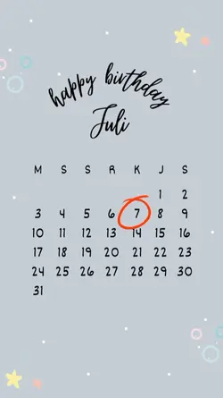 HBD 7 Juli 2022