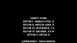 Text berjalan ending