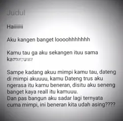 Kangen Banget!!