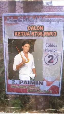 CALON KETUA RT