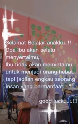 selamat belajar anak