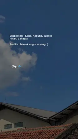 Ekspektasi X Realita